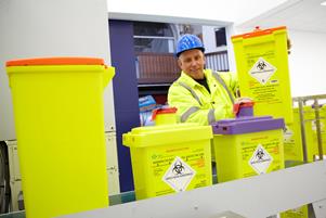 SRCL's Bio Systems waste containers can be reused up to 600 times